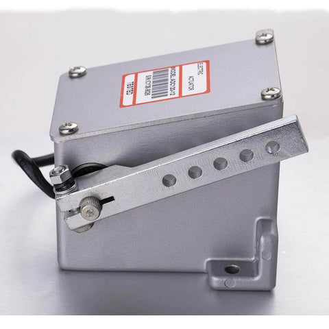 Side view of ADC120 actuator for generator, metal casing with mounting bracket, part of ADC120 12V Or 24V Actuator And Rugged ESD5500E Governor.