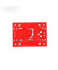 Kickass Four Pack Of 400 Watt Step Up Boost Converter Modules With Wide Adjustable Output Range And Heavy Duty 15 Amp Constant Current Regulation For Automotive And Tech Projects, red PCB seen from above.