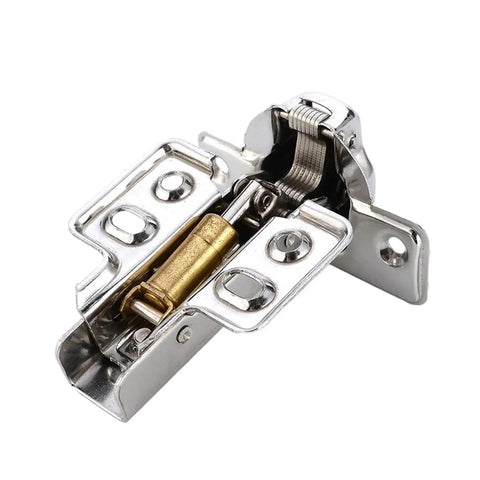 Stainless Steel Hydraulic Damper Cabinet Hinges With Soft Close Integrated Damper Core Standard Mounting
