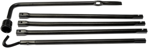 Set of Spare Tire Jack Handle And Lug Wrench For Dodge Jeep Ram, Heavy Duty Replacement Tool, Durable Steel Build, Fits Select Models