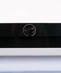 Control dial on the Spacious Upright Freezer Deep Freeze 11 Cubic Feet Stainless Steel Cabinet for temperature settings.