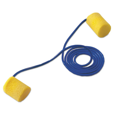 Disposable Foam Ear Plugs 200 Pairs Corded NRR 29 dB For Work Sleep All Day Comfort Great For Work Sites And Loud Environments