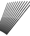 Carbon Crossbow Bolts Dope Straight Flight Shafts For DIY Arrows 16 17 18 20 22 Inch 8.8mm Outer Diameter 7.6mm Inner Diameter