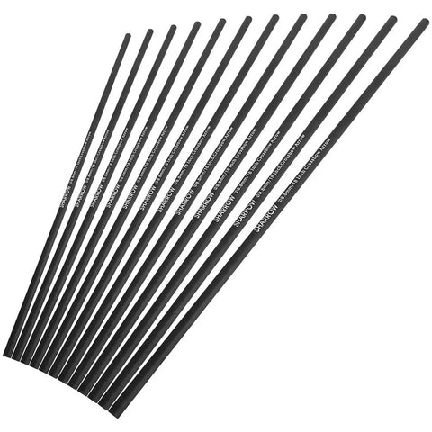 Carbon Crossbow Bolts Dope Straight Flight Shafts For DIY Arrows 16 17 18 20 22 Inch 8.8mm Outer Diameter 7.6mm Inner Diameter