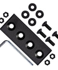 Barn Door Track Mending Plates Set For Easy Fixes Flat Plate Track Connector Brackets And Straight Repair Plates For Smooth Rail