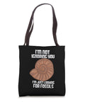 Field Tested Paleontology Tote Bag For Hunters And Collectors A Durable 16x16 Canvas Carryall For Archaeology Trips Finds And Science Lover Gift Ideas