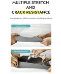 Pro Grade Premium Heavy Duty Concrete Filler With Waterproof Self Leveling Cement Paste for demonstrating stretch and crack resistance.