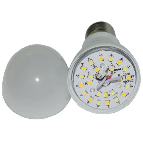 Smart LED Light Bulbs With 2 4GHz Wireless Remote 3 Zone Dimmable E27 Base Adjustable Color Temperature Warm To Cool exposed components