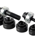 Heavy Duty Manual Knockout Punch Kit For Sheet Metal And Conduit Boxes 1/2 To 1-1/4 Inch Die Set with bolts and dies