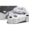 DYRDINSHOW brake vacuum pump with aluminum housing and mounting flange with three bolt holes, close-up view.