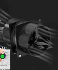 USB Powered Pro Grade Solder Absorber With Exhaust Fan Adjustable Speed Fume Extractor For Safe Soldering Projects in use