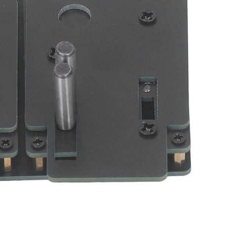 Close-up of Pro Grade Soldering Base Fixture Jig For EC5 EC3 And T Connectors Stable Clamp For RC Battery Wiring Wire Soldering DIY
