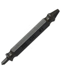 Close-up of a single drill bit from the Damaged Screw Remover Kit 4 Piece HSS Drill Bit Extractor Set For Stripped Screws Bolts Nuts.