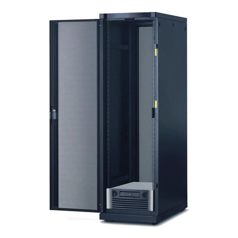 Built Different Rackmount UPS System With Extended Run Runtime Three SYBT5 Battery Packs No Sweat 230 Volt Backup Power Server Racks Network Cabinets in black cabinet