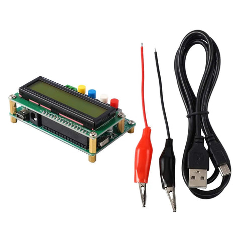 High Precision Digital Inductance Capacitance Meter And Multimeter for Electronics Labs with leads and USB cable
