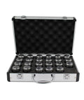 Spring Collet Chuck Set For Milling Lathe And Engraving Machine ER11 Through ER40 high precision in case, 24 piece AAA grade.