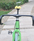 31.8mm Drop Handlebar 420mm Aluminum Alloy 7075 Road And BMX Bike Bar Black Lightweight 3mm Wall 23.8mm Outer Diameter
