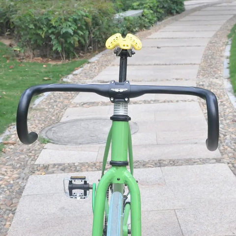 31.8mm Drop Handlebar 420mm Aluminum Alloy 7075 Road And BMX Bike Bar Black Lightweight 3mm Wall 23.8mm Outer Diameter