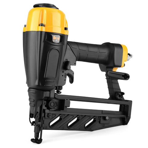 Lightweight 16 Gauge Finish Nailer With Magnesium Housing For Durable Framing, Adjustable Depth Drive, Quick Jam Release
