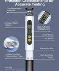 Digital TDS Meter Water Tester For Home Well And Tap Water Quality 0 To 9990 PPM Fast One Second Read details annotated