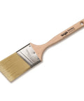 Excalibur Chinex Two Point Five Inch Pro Grade Paint Brush with hand formed chisels, stainless steel ferrule, hardwood handle, DuPont filament.
