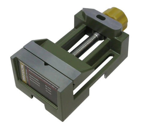 Precision Bench Vise Featuring Dual V Grooves For Secure Round Stock Clamping And Micro Fabrication Jobs Built Legit Tough With Heavy Duty Cast Iron for stable workholding