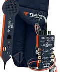 LAN Tone Generator And Probe Kit For Wire Tracing And Network Cabling Test with carry case and connectors
