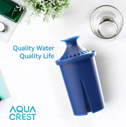 Ultra Efficient 6L Water Filter Replacement For Brita Elite Pitchers And Dispensers shown with pull top cap