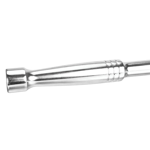 Close-up of handle on Heavy Duty 30 Inch Breaker Bar With 180 Degree Swivel Head For 1/2 Inch Drive, Chrome Vanadium Steel Construction