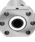 Close-up of SFU1605 Ball Screw Kit With Ball Nut for RM1605, showcasing steel construction and design for smooth motion.