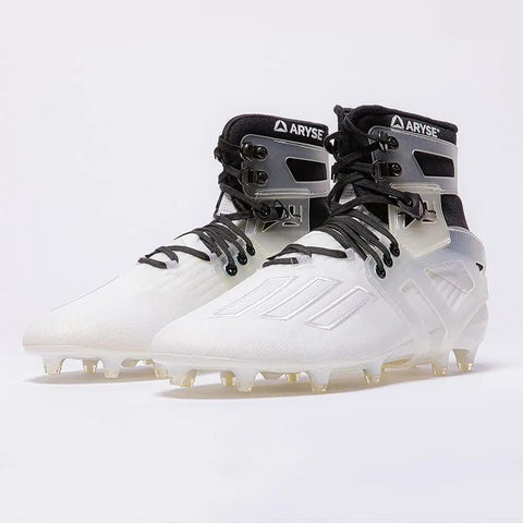 XFAST Cleat Ankle Brace And Stabilizer Keeps Your Ankles From Rolling While You Ball Out In Football Soccer Lacrosse Rugby And More For Men And Women Medium Frosted Pair integrated on cleats