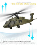 Dope Brushless RC Helicopter With 6 Axis Gyro And 4 Channel Control For Adults And Beginners WLtoys Style Military Army Drone