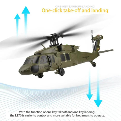 Dope Brushless RC Helicopter With 6 Axis Gyro And 4 Channel Control For Adults And Beginners WLtoys Style Military Army Drone
