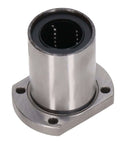 Top Tier Omquot LMH25UU Linear Motion Bearing Set Features Heavy Duty High Load Capacity And Low Friction For Smooth Digital Equipment Operation With Stable Ellipse Flange Precision Design For Any Machine Project. silver LMH25UU bearing steel linear motion bearing with ellipse flange and bolt holes