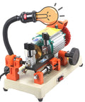 110V Automatic Key Duplicating Machine With Precision Micro Adjust And Titanium Plated HSS Blade for slick accurate key copies