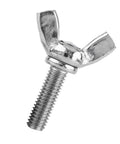 Five Pack M5 Wing Screws 304 Stainless Steel Butterfly Bolts Kit For Industrial And Home Appliance Assembly Built Tough
