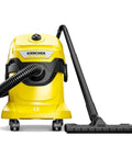 5.3 Gallon Wet And Dry Shop Vacuum With Attachments For Home Garage And Workshop Pro Grade Suction Space Saving Design Easy Access Flat
