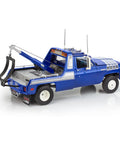 1979 GMC Wrecker Captain Hook Model Kit with telescoping boom, push bumper, and twin CB antennas, rear side view