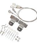 Heavy Duty Adjustable Stainless Steel Hatch Latch Lanyard Cable For RV And Yacht Doors, Rock Solid Wire Drawstring Kit accessories