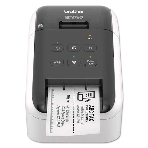 Label Printer With WiFi And USB Connectivity For Easy Network Printing And Ultra Fast Speed Up To 110 Labels Per Minute Monochrome