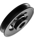 MINERGUY BK52-1 V-Belt pulley with 1 in bore and 4.9 in outer diameter, cast iron, single-groove