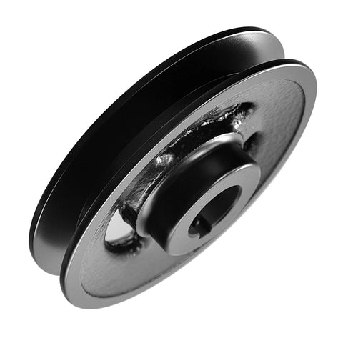 MINERGUY BK52-1 V-Belt pulley with 1 in bore and 4.9 in outer diameter, cast iron, single-groove