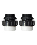 Two Pack 2 Inch MIP To 2 Inch PVC Hi Temp Union Fittings 21063 200 000 compatible with Whisperflo and Intelliflo pool pumps