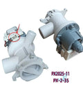 Drain Pump Motor Replacement for Drum Washing Machines Universal Fit for BEKO and Similar Models Restores Fast Draining Performance with Durable Plastic and Metal Housing Plug and Play Easy Install, PX2025-11