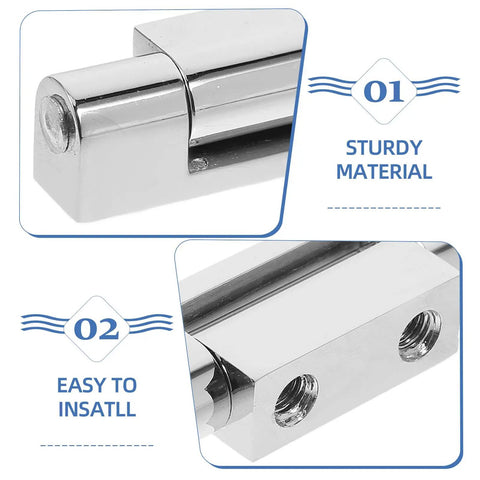 Heavy Duty Zinc Alloy Corner Cabinet Hinge For Industrial Cabinets And Cupboards Easy Install Metal Hinge close-up view