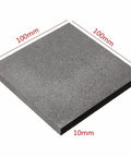 Heavy Duty Square Block Electrode Plate 100x100x10mm For Electrical Projects With Excellent Conductivity and Thermal Stability.