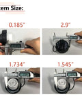 Measurement details of Gas Cap Replacement For Dodge Ram 1500 2500 3500 Grand Caravan Durango Journey and Chrysler 2000-2020 Models