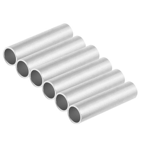 Ten Pack Aluminum Robot Tubes 12mm OD 10mm ID 50mm Length Built Tough And Lightweight For DIY Robotics And Industrial Projects