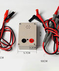9V Buzzer Tester With Loud 100dB Alarm Visual Wire Continuity Detector For Cable Connections And PCB Circuits Battery Powered Continuity Meter With Pen Clip For Quick Electrical Checks, 8cm body, 90cm leads