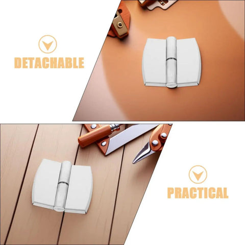 Self Closing Stainless Steel Door Hinge With Spring Auto Close Function For Public Restrooms Durable Silver Alloy Hardware